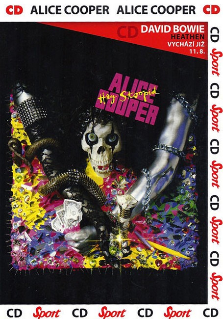 Alice Cooper – Hey Stoopid (CD, Album, A5 Cardboard Sleeve)