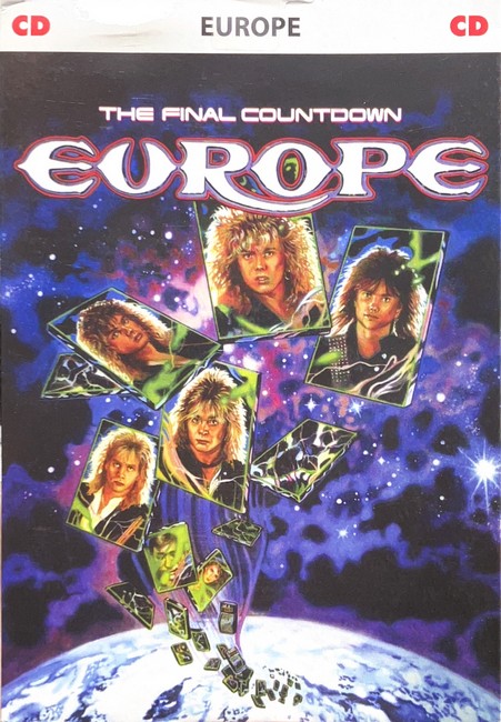 Europe – The Final Countdown (CD, Album, Reissue, A5 Cardboard Sleeve)