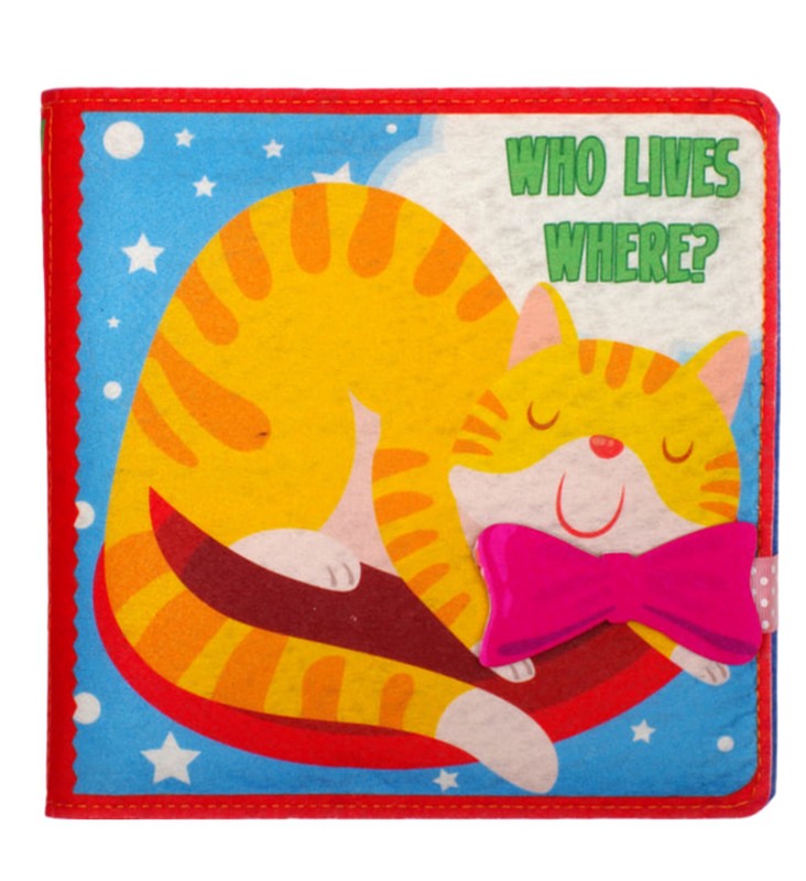 Фетрова книга "Who Lives Where?"