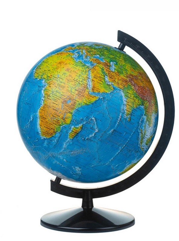 Глобус ІПТ Фізичний без підсвічування 320 мм