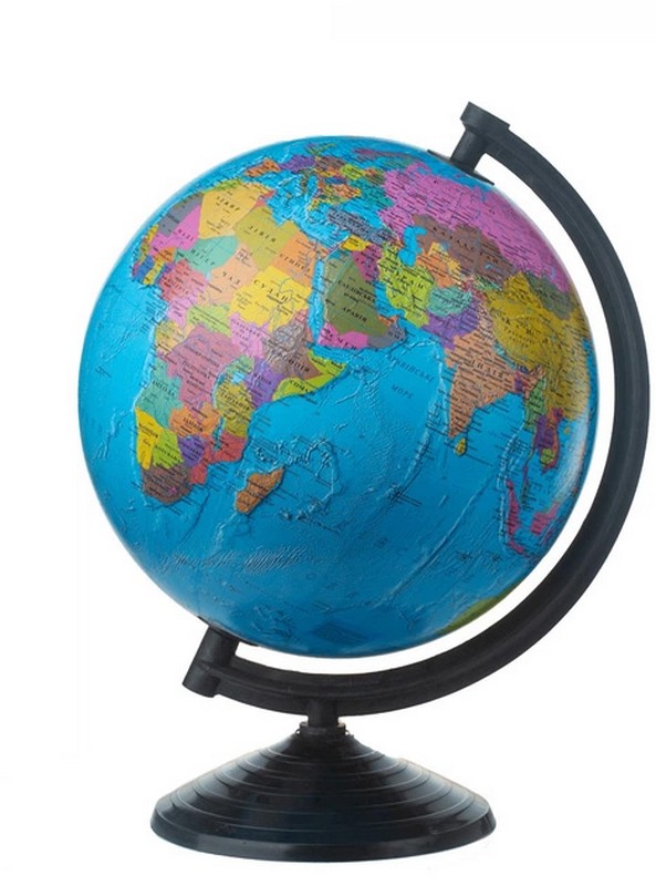 Глобус ІПТ Політичний без підсвічування 260 мм