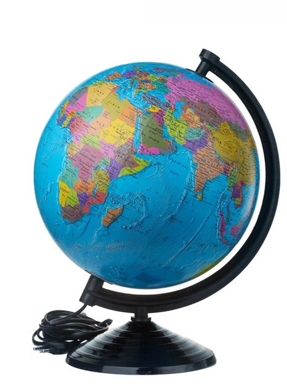 Глобус ІПТ Політичний з підсвічуванням 260 мм