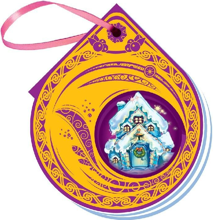 Книжка на ялинку. Крижана хатинка