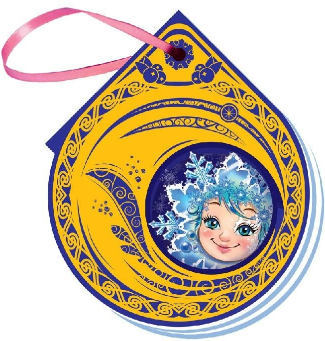 Книжка на ялинку. Сніжинка