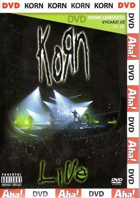 Korn – Live (DVD, PAL, Reissue, A5 Cardboard Sleeve)