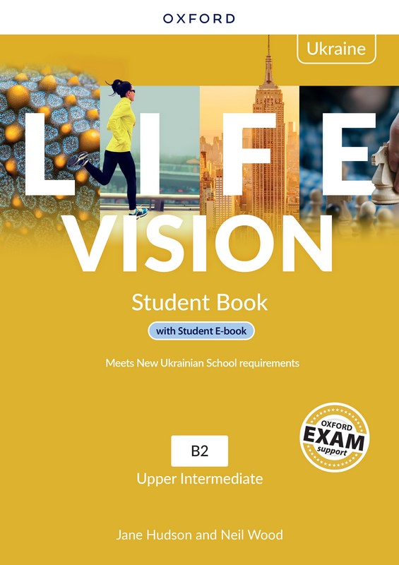 LIFE VISION. Upper-Intermediate Level: Student Book with Student Ebook. Ukrainian Edition