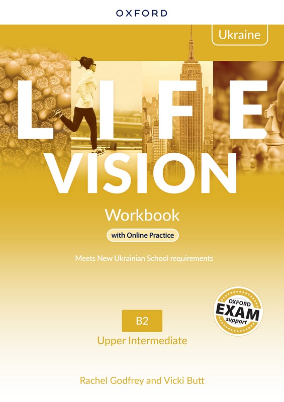 LIFE VISION. Upper-Intermediate Level: Workbook with Online Practice. Ukrainian Edition