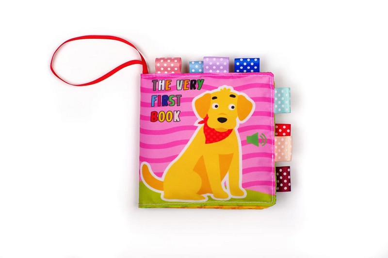 М'яка книжка-шурxотілка "Песик ГАВ-ГАВ. The very first book"