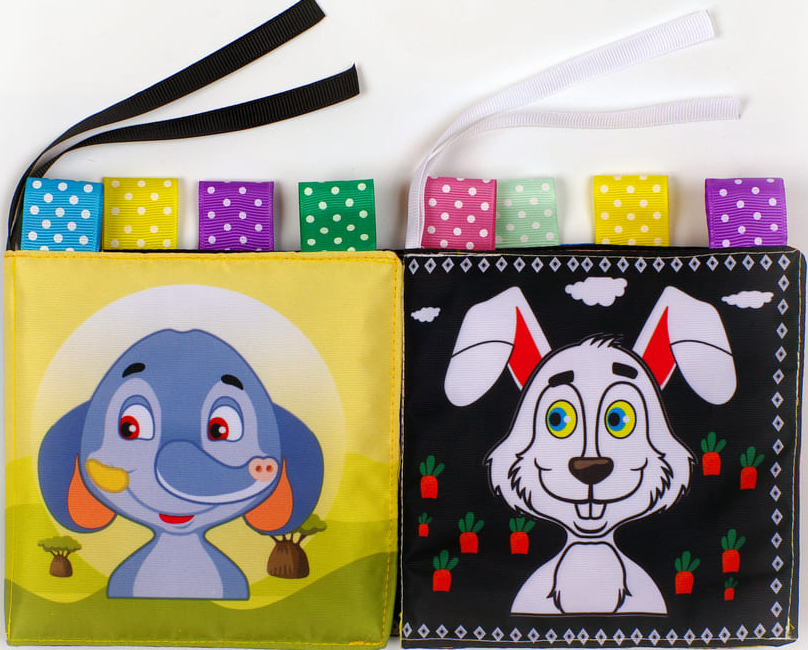 М'яка книжка-бортик «Зайчик Хру»