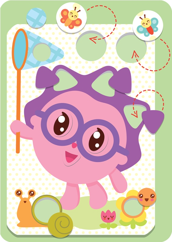 Малюшарики. Іжачок. М'який конструктор