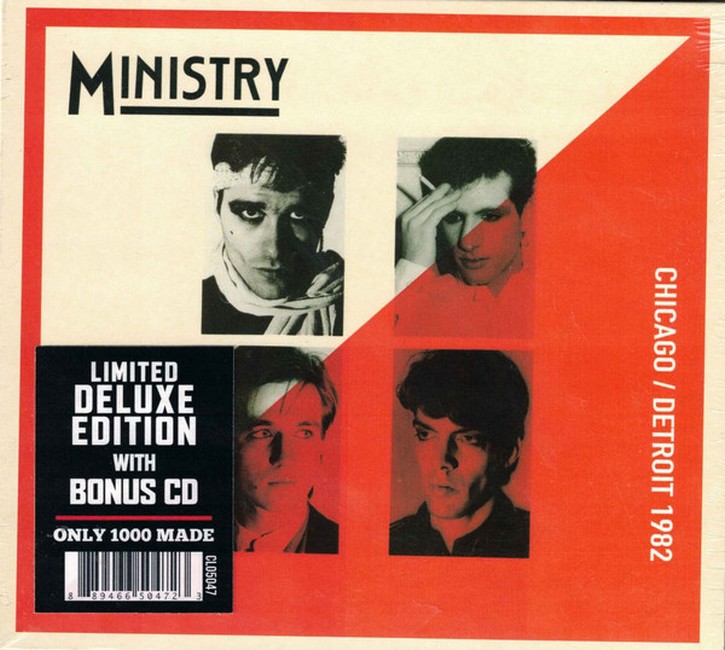 Ministry – Chicago / Detroit 1982 (2CD, Album, Deluxe Edition, Limited Edition)
