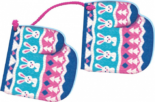 Новорічні мотузочки. Тепленькі рукавиці