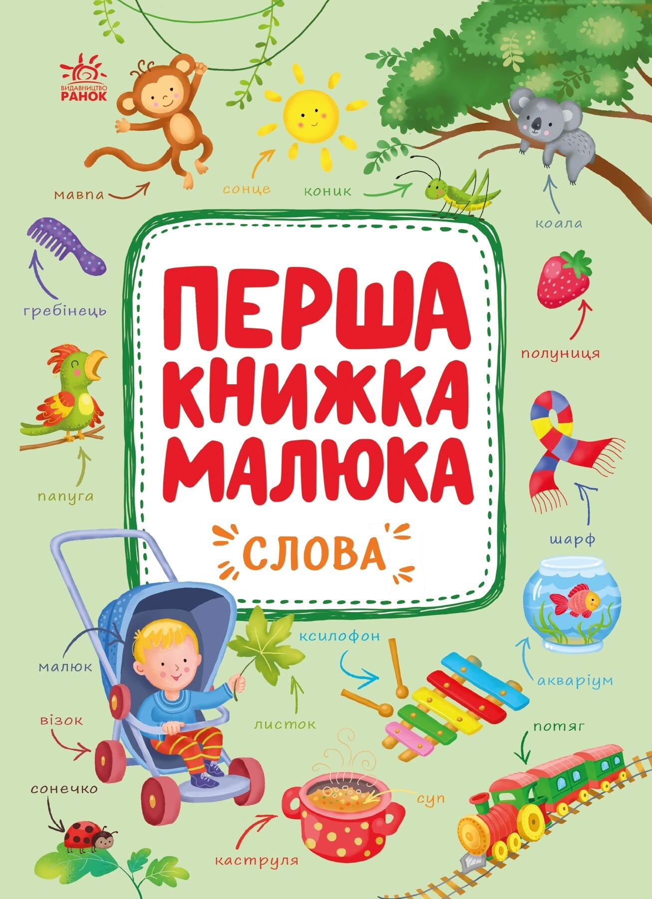 Перша книжка малюка. Слова