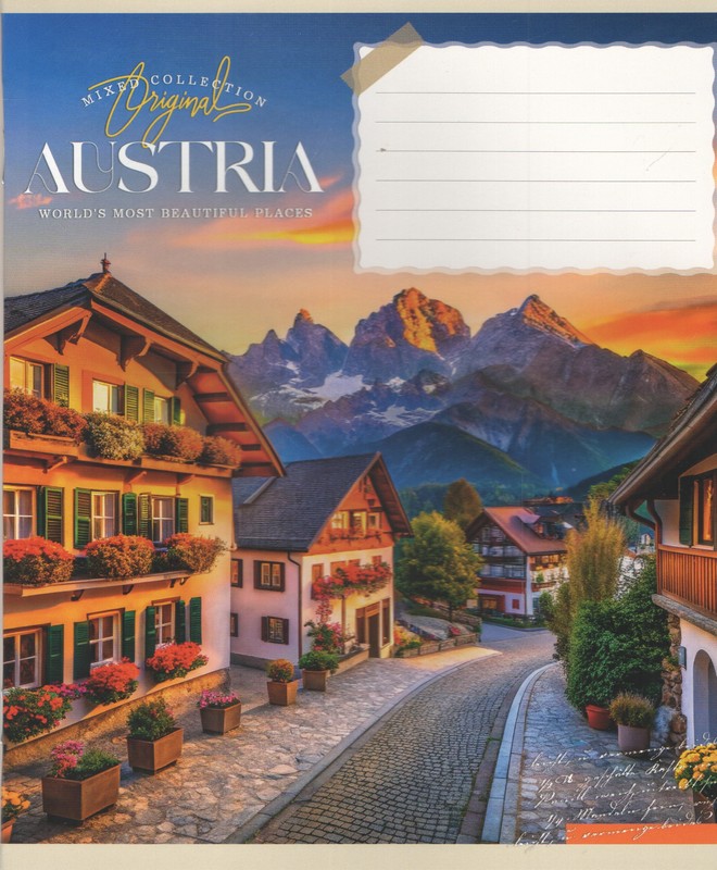 Зошит учнівський ,18арк., у лінію, ВД-лак, Star