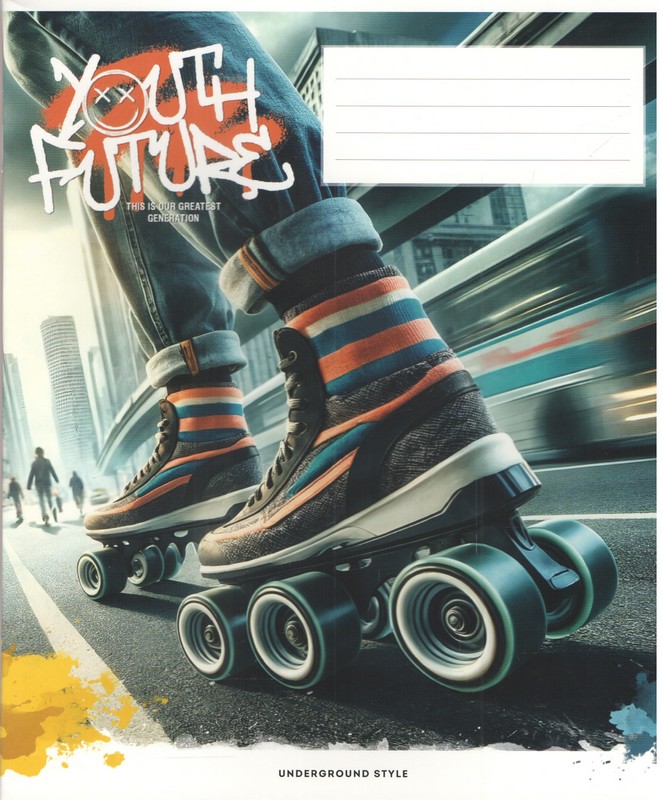 Зошит загальний, 48арк., у лінію, ВД-лак, Star