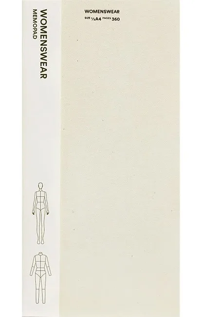 Fashionary Womenswear Memopad