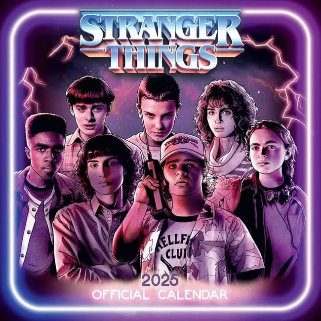 Календар Stranger Things 2025 Calendar (Square Wall Calendar)