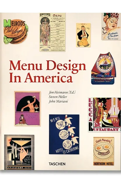 Menu Design in America. 1850-1985