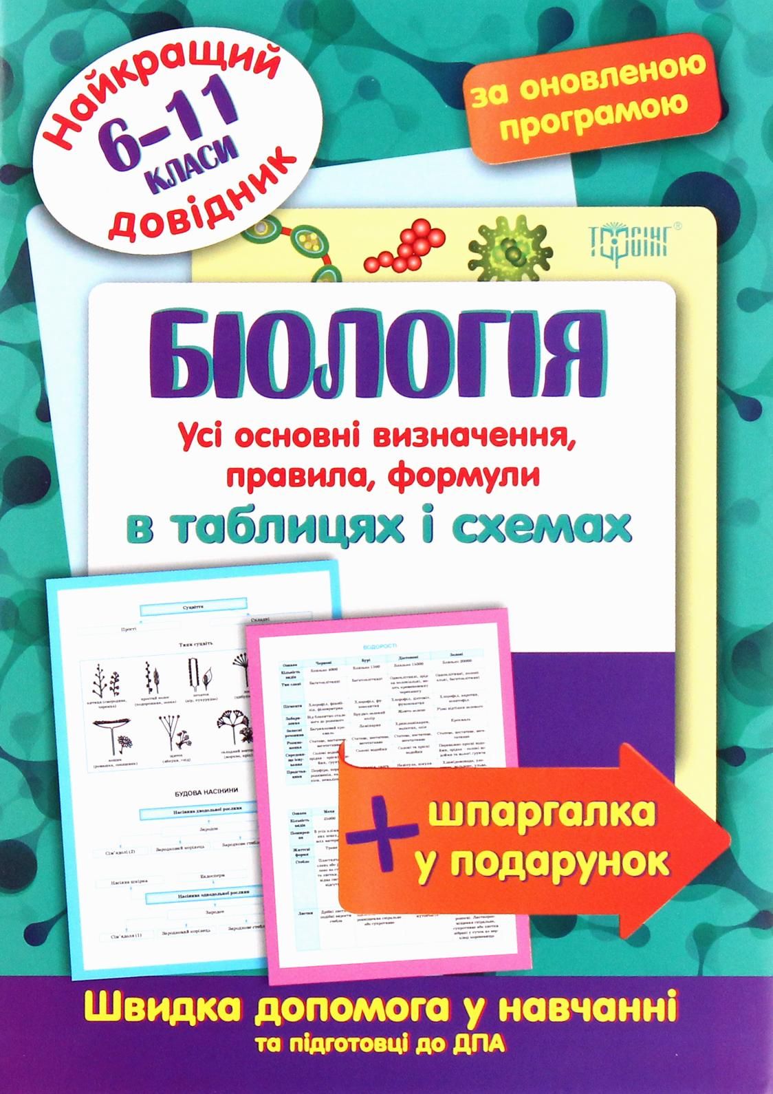 Найкращий довідник. Біологія в таблицях і схемах. 6-11 класи