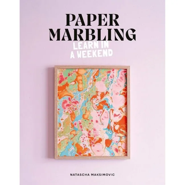 Paper Marbling. Learn in a Weekend