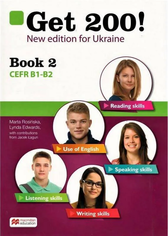 Підручник Get 200! new edition  Student's Book 2