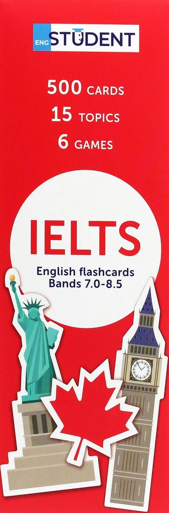 Student. Англійська мова. IELTS English. Bands 7.0 - 8.5. 500 карток