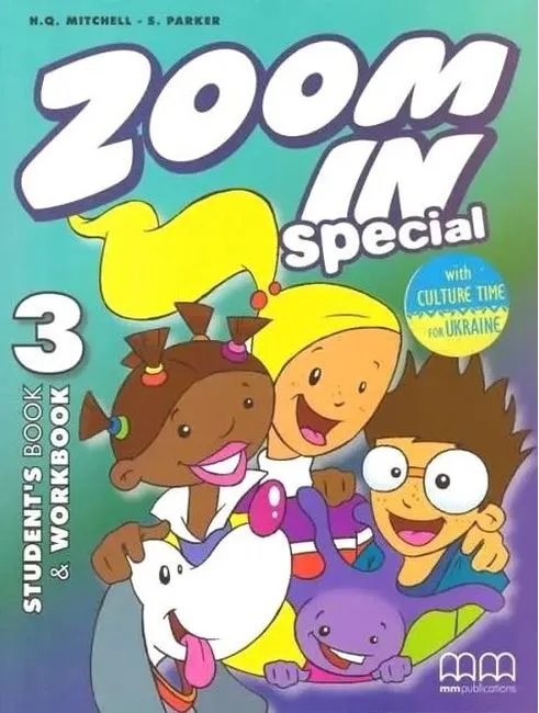 Zoom in Special 3. Student's Book + Workbook with CD-ROM with Culture Time for Ukraine